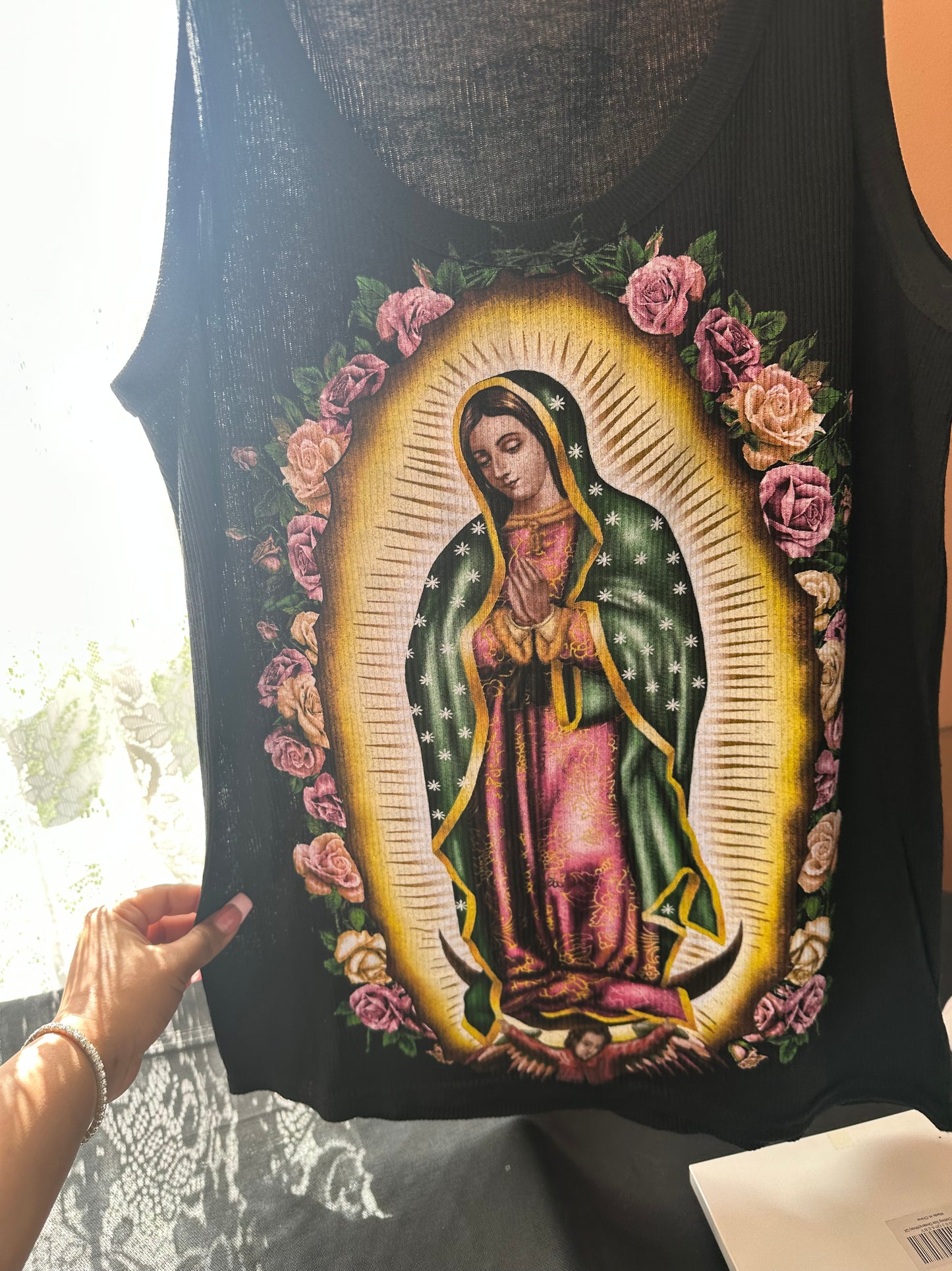 La virgin de Guadalupe tank top #235