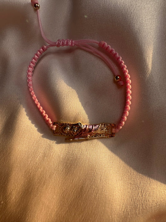 San Judas string thread bracelets adjustable