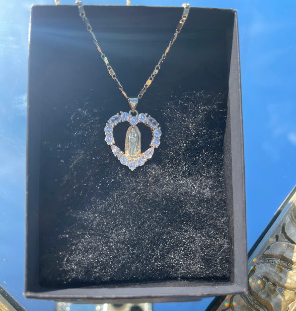 OG VDG Diamond Heart Necklace