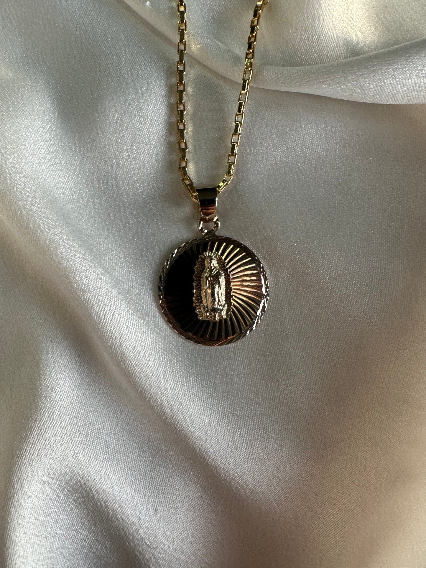 Small Virgin De Guadalupe Medal