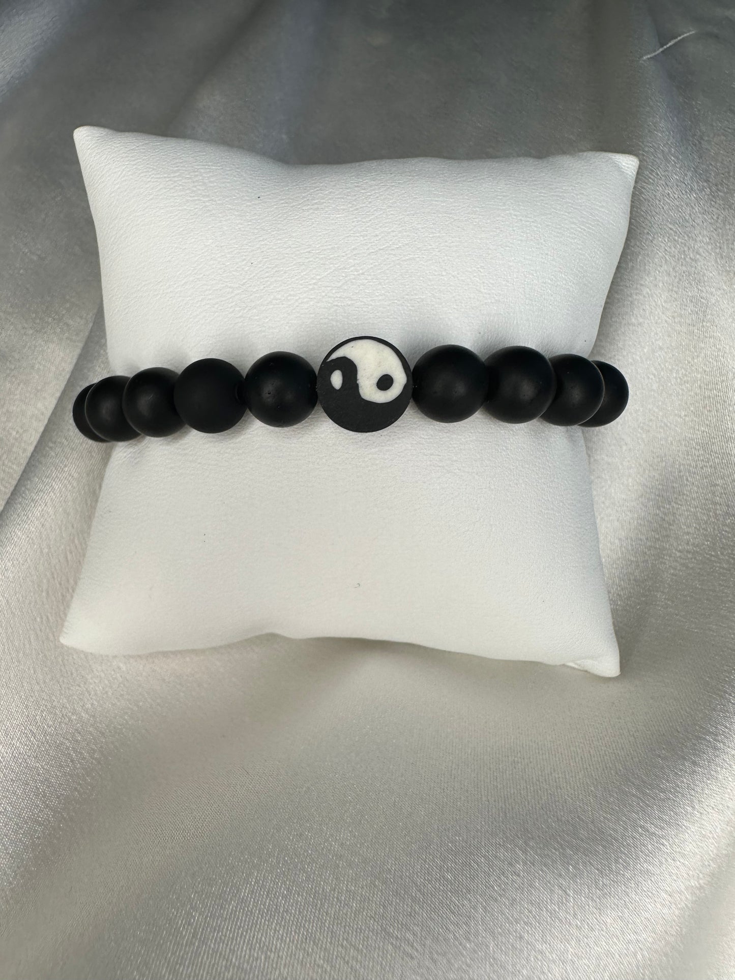 Yin and Yang matching bracelets